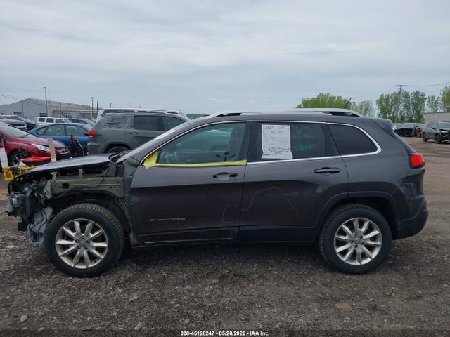 2014 Jeep Cherokee Limited მანქანა იყიდება აუქციონზე, vin: 1C4PJMDSXEW270226, აუქციონის ნომერი: 45128247