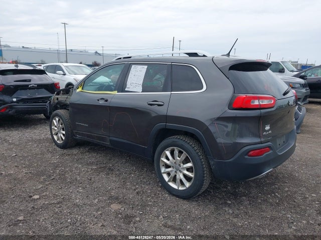 2014 Jeep Cherokee Limited მანქანა იყიდება აუქციონზე, vin: 1C4PJMDSXEW270226, აუქციონის ნომერი: 45128247