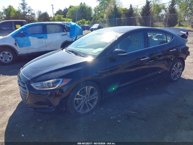 2017 Hyundai Elantra Limited მანქანა იყიდება აუქციონზე, vin: 5NPD84LF3HH054912, აუქციონის ნომერი: 45128317