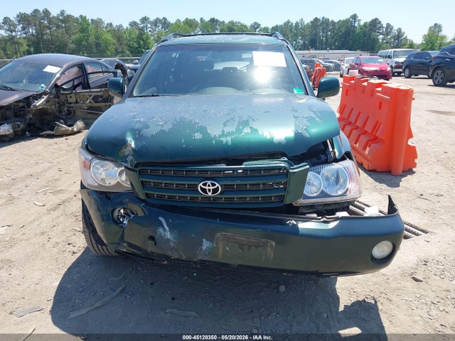 Aukcja sprzedaży 2001 Toyota Highlander V6, vin: JTEGF21A210011417, numer aukcji: 45128350