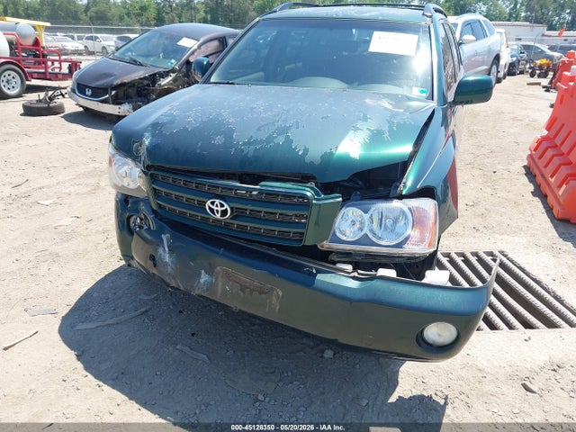 Aukcja sprzedaży 2001 Toyota Highlander V6, vin: JTEGF21A210011417, numer aukcji: 45128350