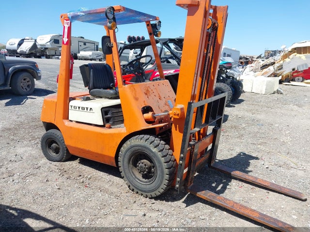 Auction sale of the 1975 Toyota Forklift, vin: 2FG2511787, lot number: 45128386
