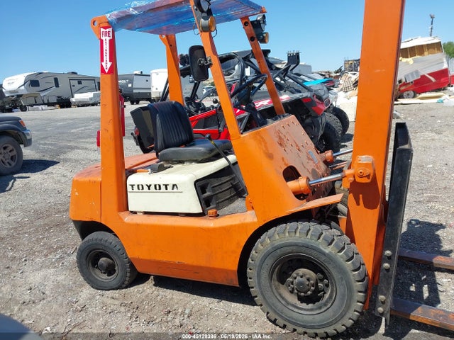 Auction sale of the 1975 Toyota Forklift, vin: 2FG2511787, lot number: 45128386