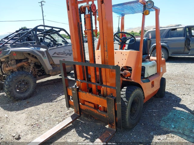 Auction sale of the 1975 Toyota Forklift, vin: 2FG2511787, lot number: 45128386