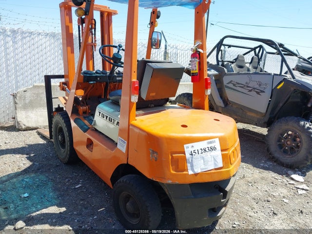 Auction sale of the 1975 Toyota Forklift, vin: 2FG2511787, lot number: 45128386