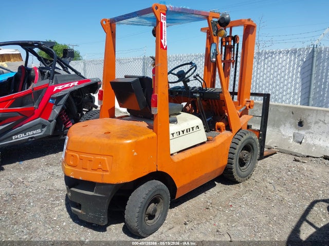 Auction sale of the 1975 Toyota Forklift, vin: 2FG2511787, lot number: 45128386