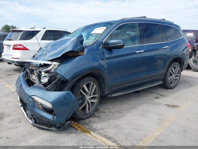 Auction sale of the 2017 Honda Pilot Touring, vin: 5FNYF6H96HB071675, lot number: 45128403