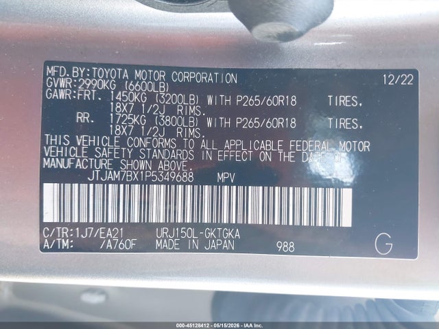 Lexus Gx 460 Premium 2023 JTJAM7BX1P5349688 Image 9