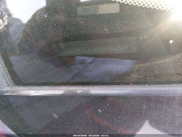 45128448 :رقم المزاد ، WMWZB3C53BWH94809 vin ، 2011 Mini Cooper Countryman مزاد بيع