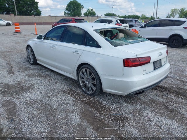 45128630 :رقم المزاد ، WAUHGAFC2GN162597 vin ، 2016 Audi A6 3.0t Premium Plus مزاد بيع