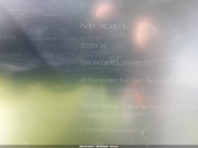 Tesla Model 3 Rear-wheel Drive 2023 5YJ3E1EA2PF590381 Image 7