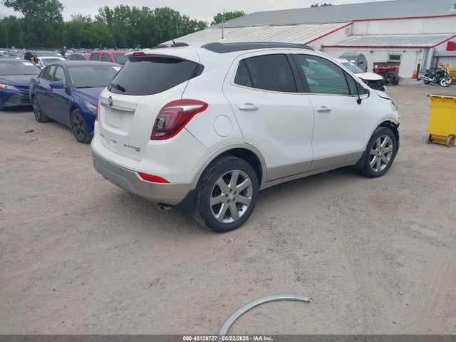 2017 Buick Encore Premium მანქანა იყიდება აუქციონზე, vin: KL4CJHSB1HB014538, აუქციონის ნომერი: 45128727