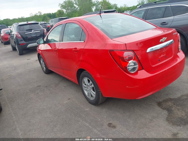 2014 Chevrolet Sonic Lt Auto მანქანა იყიდება აუქციონზე, vin: 1G1JC5SH0E4159959, აუქციონის ნომერი: 45128729