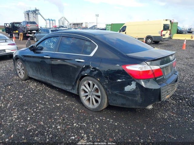 2015 Honda Accord Sport მანქანა იყიდება აუქციონზე, vin: 1HGCR2F52FA060738, აუქციონის ნომერი: 45128774