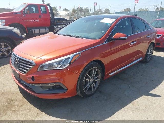 Продажа на аукционе авто 2015 Hyundai Sonata Sport 2.0t, vin: 5NPE34AB9FH037810, номер лота: 45128775