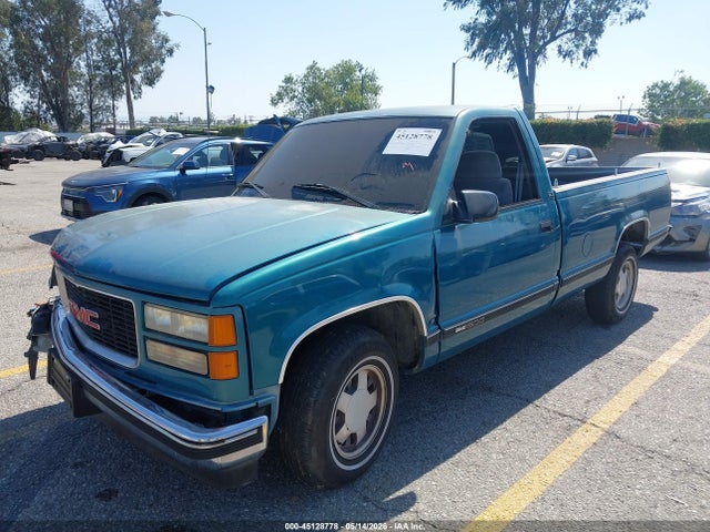 1997 Gmc Sierra 1500 Sl Wideside მანქანა იყიდება აუქციონზე, vin: 1GTEC14WXVZ528486, აუქციონის ნომერი: 45128778