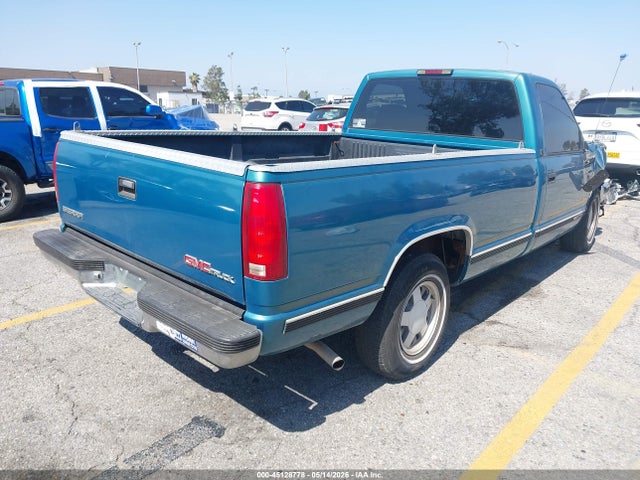 1997 Gmc Sierra 1500 Sl Wideside მანქანა იყიდება აუქციონზე, vin: 1GTEC14WXVZ528486, აუქციონის ნომერი: 45128778