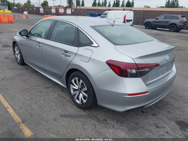 2025 Honda Civic Lx მანქანა იყიდება აუქციონზე, vin: 2HGFE2F24SH582961, აუქციონის ნომერი: 45128799