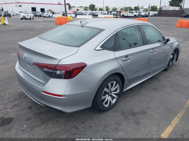 2025 Honda Civic Lx მანქანა იყიდება აუქციონზე, vin: 2HGFE2F24SH582961, აუქციონის ნომერი: 45128799