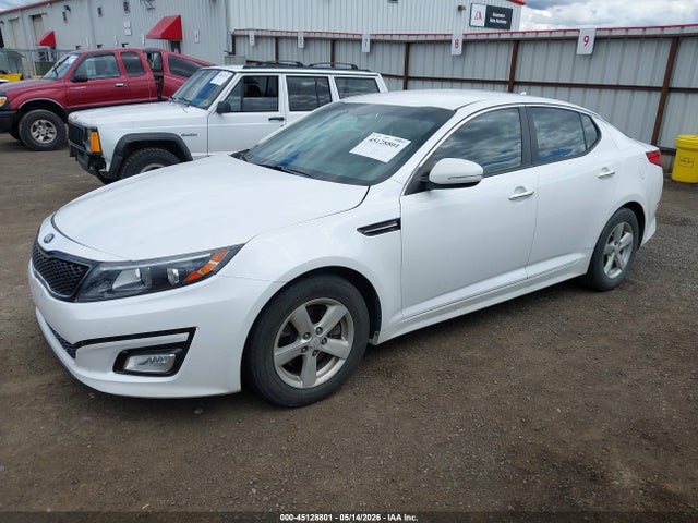 2015 Kia Optima Lx მანქანა იყიდება აუქციონზე, vin: KNAGM4A79F5652341, აუქციონის ნომერი: 45128801
