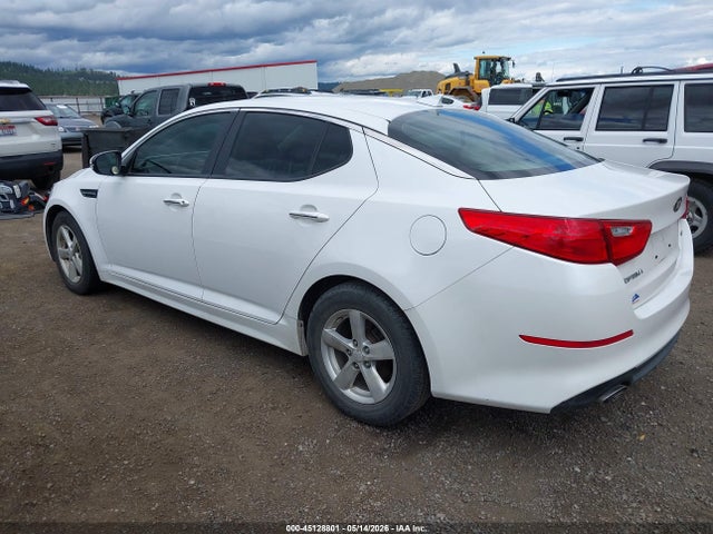 2015 Kia Optima Lx მანქანა იყიდება აუქციონზე, vin: KNAGM4A79F5652341, აუქციონის ნომერი: 45128801