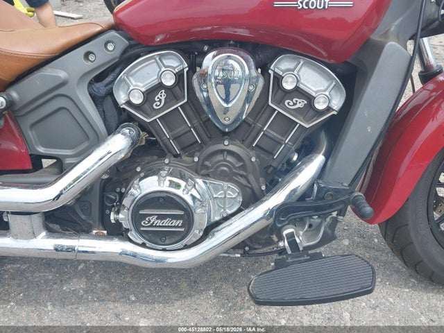 45128802 :رقم المزاد ، 56KMSA003F3100564 vin ، 2015 Indian Motorcycle Co. Scout Abs مزاد بيع