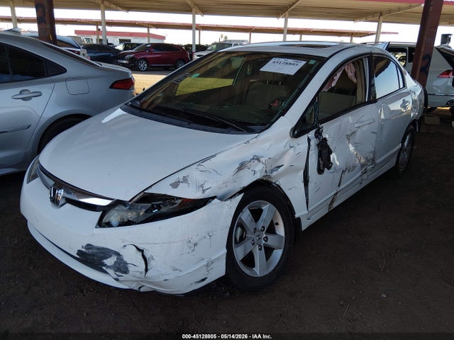 2006 Honda Civic Ex მანქანა იყიდება აუქციონზე, vin: JHMFA16816S006587, აუქციონის ნომერი: 45128805