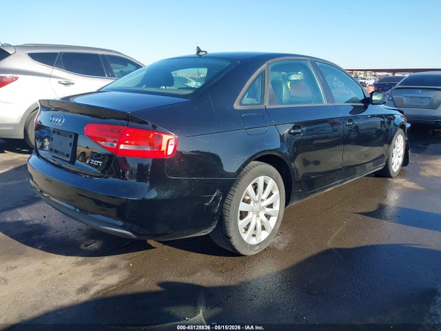 2013 Audi A4 2.0t Premium მანქანა იყიდება აუქციონზე, vin: WAUAFAFLXDA142380, აუქციონის ნომერი: 45128836
