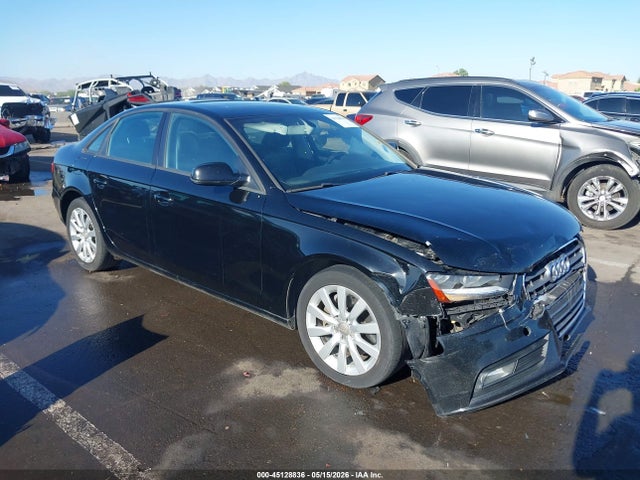 2013 Audi A4 2.0t Premium მანქანა იყიდება აუქციონზე, vin: WAUAFAFLXDA142380, აუქციონის ნომერი: 45128836