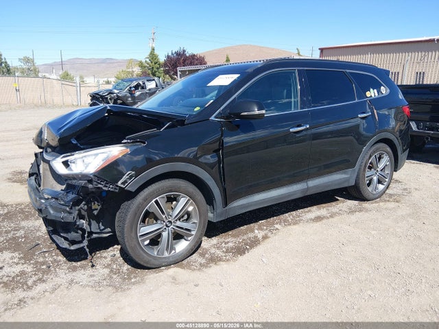 2014 Hyundai Santa Fe Limited მანქანა იყიდება აუქციონზე, vin: KM8SRDHFXEU081051, აუქციონის ნომერი: 45128890