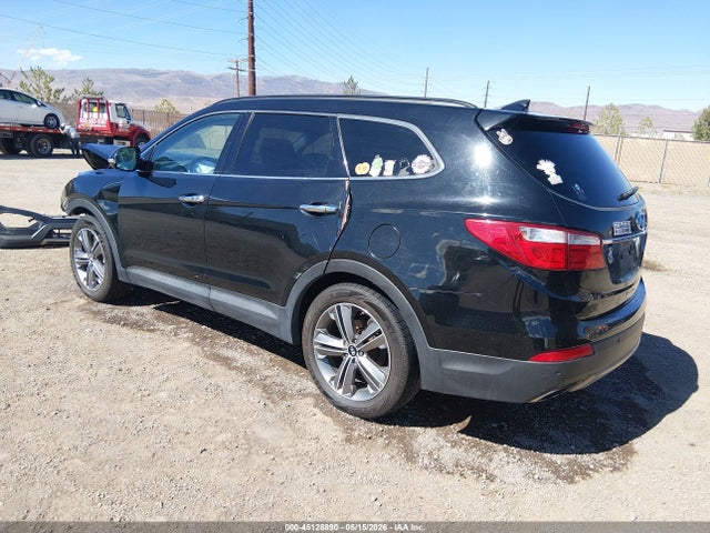 2014 Hyundai Santa Fe Limited მანქანა იყიდება აუქციონზე, vin: KM8SRDHFXEU081051, აუქციონის ნომერი: 45128890