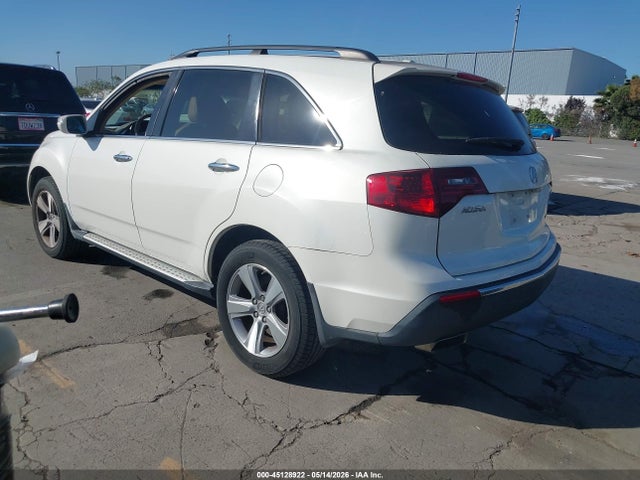 Продаж на аукціоні авто 2012 Acura Mdx Technology Package, vin: 2HNYD2H39CH545643, номер лоту: 45128922