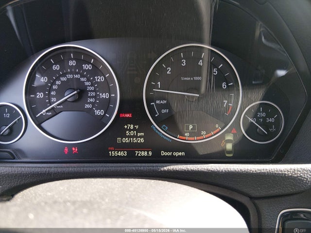 2013 Bmw 328i მანქანა იყიდება აუქციონზე, vin: WBA3A5C52DF603725, აუქციონის ნომერი: 45128950
