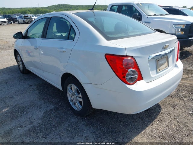 2013 Chevrolet Sonic Lt Auto მანქანა იყიდება აუქციონზე, vin: 1G1JC5SH1D4126595, აუქციონის ნომერი: 45129096