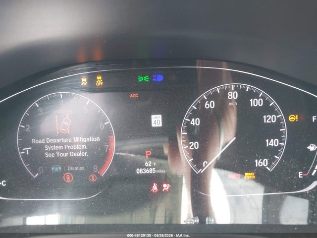 Aukcja sprzedaży 2019 Honda Accord Lx, vin: 1HGCV1F10KA175299, numer aukcji: 45129138