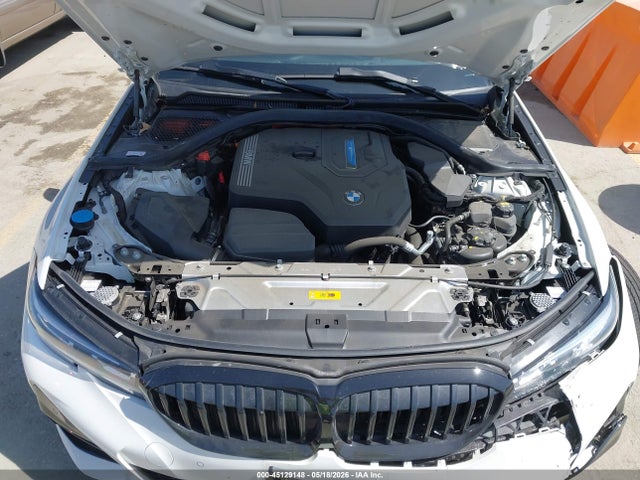 2022 Bmw 330e მანქანა იყიდება აუქციონზე, vin: 3MW5P7J06N8C28586, აუქციონის ნომერი: 45129148