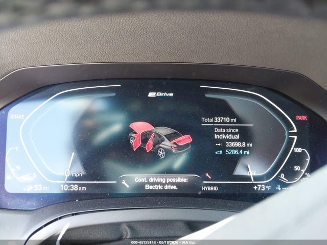 2022 Bmw 330e მანქანა იყიდება აუქციონზე, vin: 3MW5P7J06N8C28586, აუქციონის ნომერი: 45129148