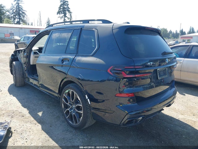 2025 Bmw X7 M60i მანქანა იყიდება აუქციონზე, vin: 5UX33EM01S9Z29512, აუქციონის ნომერი: 45129153