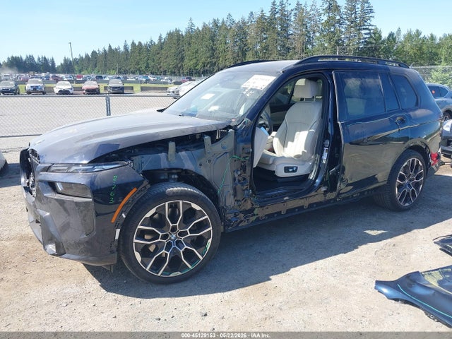 2025 Bmw X7 M60i მანქანა იყიდება აუქციონზე, vin: 5UX33EM01S9Z29512, აუქციონის ნომერი: 45129153