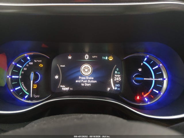 45129252 :رقم المزاد ، 2C4RC1S7XNR227708 vin ، 2022 Chrysler Pacifica Hybrid Limited مزاد بيع