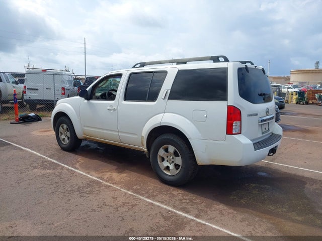 45129279 :رقم المزاد ، 5N1AR1NN9AC610575 vin ، 2010 Nissan Pathfinder S Fe+ مزاد بيع