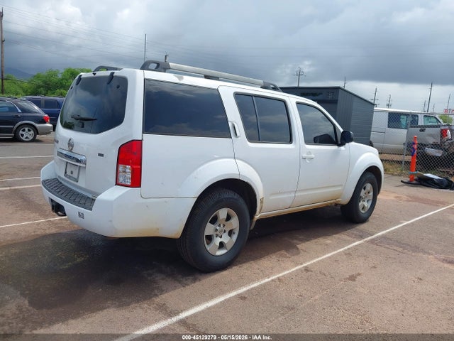45129279 :رقم المزاد ، 5N1AR1NN9AC610575 vin ، 2010 Nissan Pathfinder S Fe+ مزاد بيع