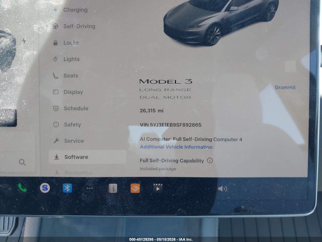 Tesla Model 3 Long Range All-wheel Drive 2025 5YJ3E1EB9SF892865 Image 7
