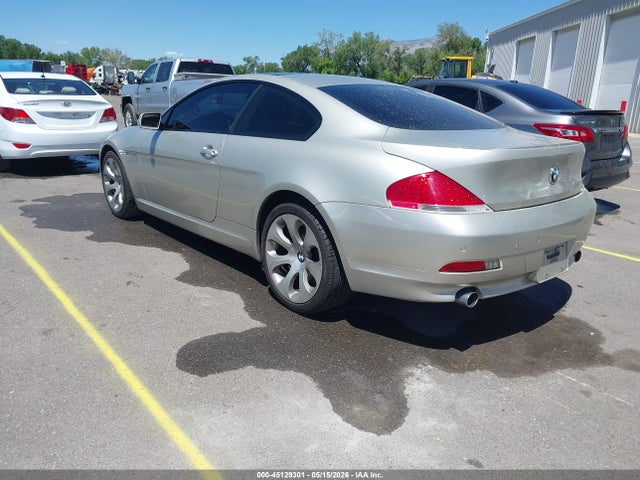 45129301 :رقم المزاد ، WBAEH734X4B190242 vin ، 2004 Bmw 645ci مزاد بيع