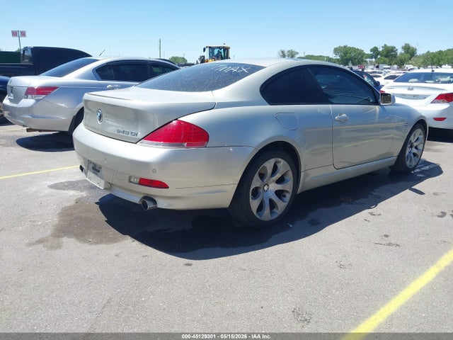 45129301 :رقم المزاد ، WBAEH734X4B190242 vin ، 2004 Bmw 645ci مزاد بيع