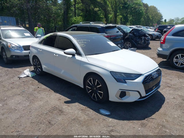 Aukcja sprzedaży 2022 Audi A3 Premium 40 Tfsi Quattro S Tronic, vin: WAUGUDGY5NA103922, numer aukcji: 45129344