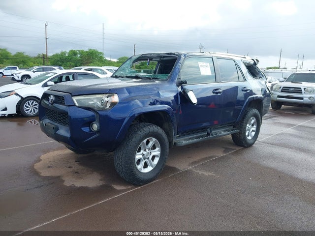 45129382 :رقم المزاد ، JTEBU5JR1J5553652 vin ، 2018 Toyota 4runner Limited/sr5/sr5 Premium/trd Off Road/trd Off Road Premium/trd Pro مزاد بيع