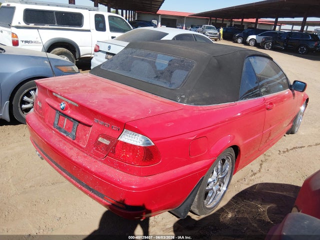 Продажа на аукционе авто 2004 Bmw 330ci, vin: WBABW53474PL43143, номер лота: 45129407
