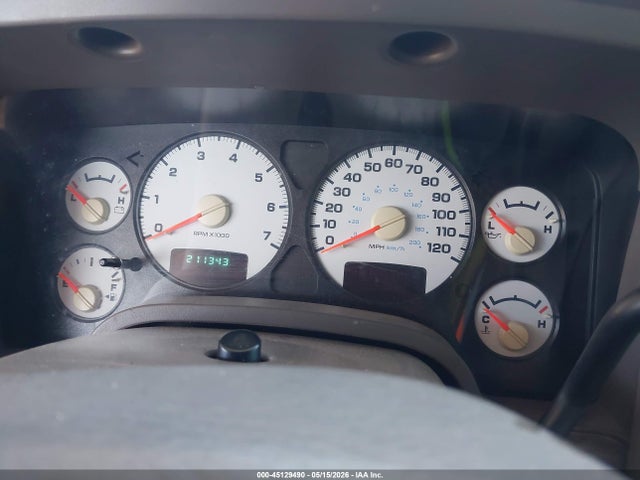 2003 Dodge Ram 1500 Slt/laramie/st მანქანა იყიდება აუქციონზე, vin: 1D7HA18N53J578198, აუქციონის ნომერი: 45129490