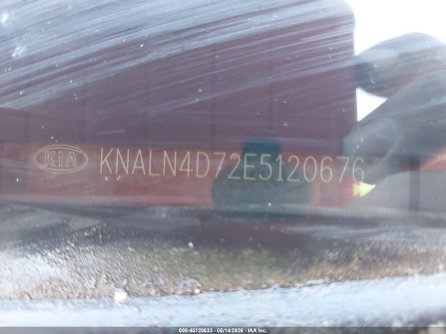 Aukcja sprzedaży 2014 Kia Cadenza Premium, vin: KNALN4D72E5120676, numer aukcji: 45129533